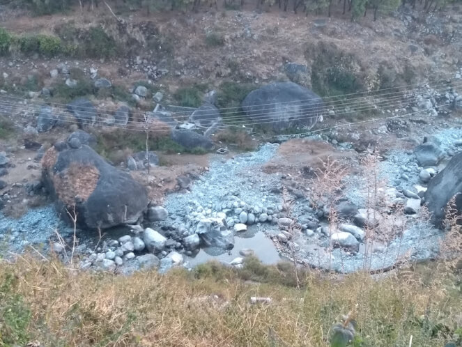 Disappearing Greenery in the Mountains. Photo by Ruchi Shree